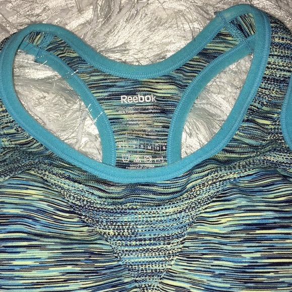 Reebok Racerback Sports Athletic Bra - Picture 3 of 4